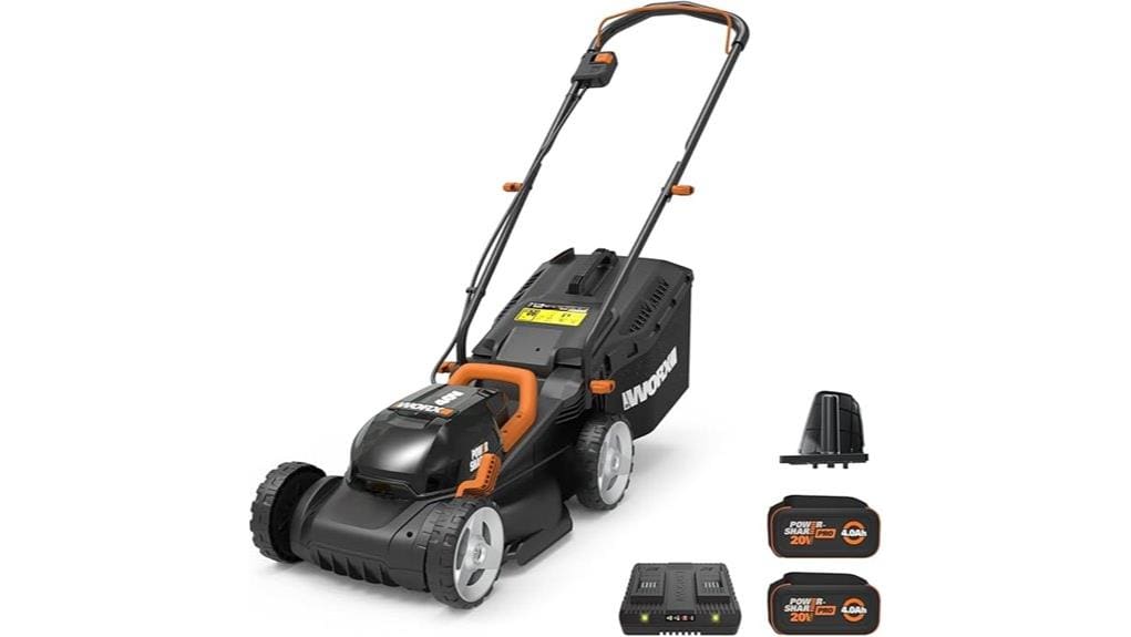worx 14 inch cordless mower